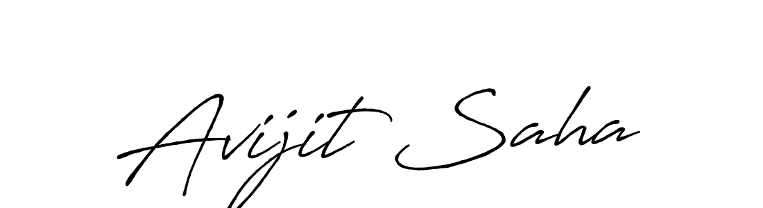 It looks lik you need a new signature style for name Avijit Saha. Design unique handwritten (Antro_Vectra_Bolder) signature with our free signature maker in just a few clicks. Avijit Saha signature style 7 images and pictures png