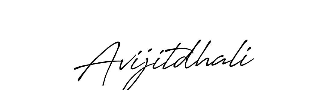 How to Draw Avijitdhali signature style? Antro_Vectra_Bolder is a latest design signature styles for name Avijitdhali. Avijitdhali signature style 7 images and pictures png