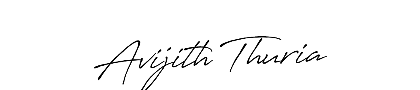 Use a signature maker to create a handwritten signature online. With this signature software, you can design (Antro_Vectra_Bolder) your own signature for name Avijith Thuria. Avijith Thuria signature style 7 images and pictures png