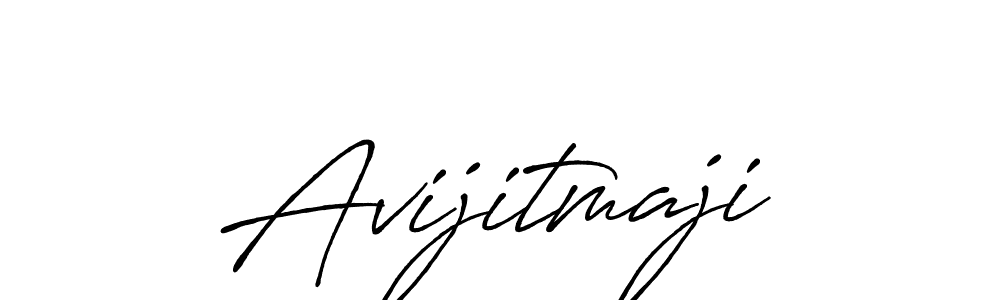 Also You can easily find your signature by using the search form. We will create Avijitmaji name handwritten signature images for you free of cost using Antro_Vectra_Bolder sign style. Avijitmaji signature style 7 images and pictures png