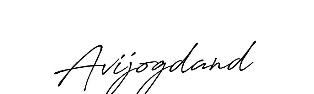 Avijogdand stylish signature style. Best Handwritten Sign (Antro_Vectra_Bolder) for my name. Handwritten Signature Collection Ideas for my name Avijogdand. Avijogdand signature style 7 images and pictures png