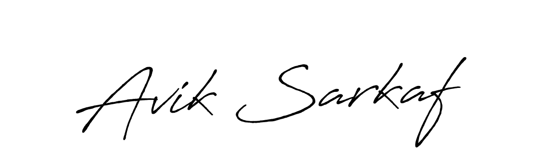 Once you've used our free online signature maker to create your best signature Antro_Vectra_Bolder style, it's time to enjoy all of the benefits that Avik Sarkaf name signing documents. Avik Sarkaf signature style 7 images and pictures png