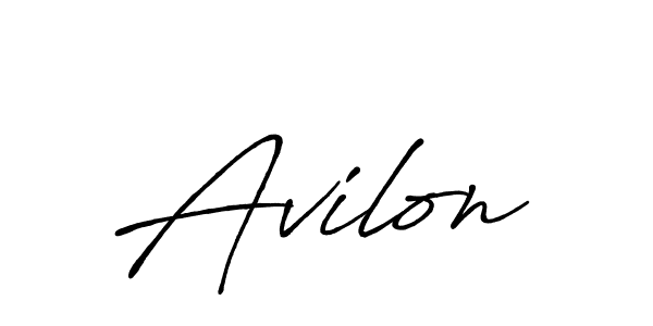 Once you've used our free online signature maker to create your best signature Antro_Vectra_Bolder style, it's time to enjoy all of the benefits that Avilon name signing documents. Avilon signature style 7 images and pictures png