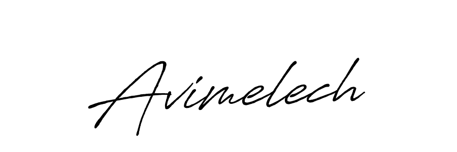 Once you've used our free online signature maker to create your best signature Antro_Vectra_Bolder style, it's time to enjoy all of the benefits that Avimelech name signing documents. Avimelech signature style 7 images and pictures png