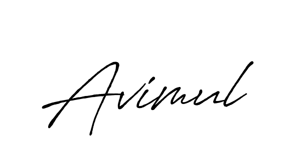 Make a beautiful signature design for name Avimul. With this signature (Antro_Vectra_Bolder) style, you can create a handwritten signature for free. Avimul signature style 7 images and pictures png