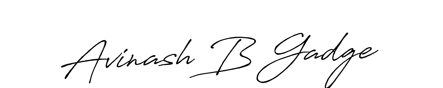 You can use this online signature creator to create a handwritten signature for the name Avinash B Gadge. This is the best online autograph maker. Avinash B Gadge signature style 7 images and pictures png