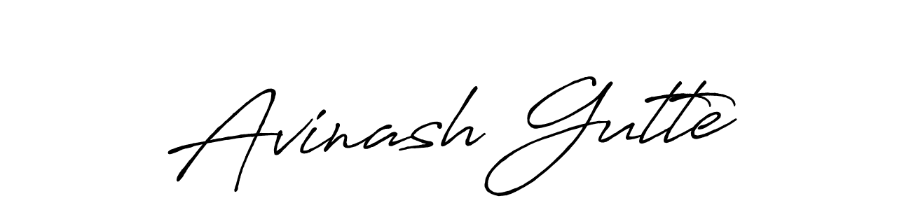 This is the best signature style for the Avinash Gutte name. Also you like these signature font (Antro_Vectra_Bolder). Mix name signature. Avinash Gutte signature style 7 images and pictures png