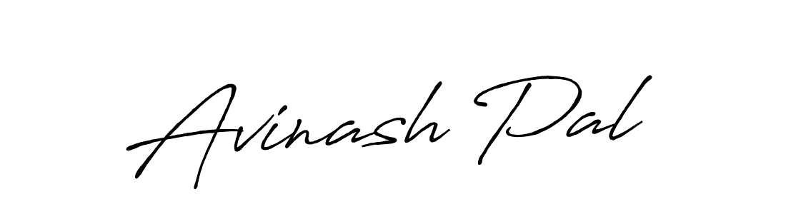 Use a signature maker to create a handwritten signature online. With this signature software, you can design (Antro_Vectra_Bolder) your own signature for name Avinash Pal. Avinash Pal signature style 7 images and pictures png