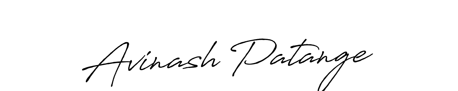 Also we have Avinash Patange name is the best signature style. Create professional handwritten signature collection using Antro_Vectra_Bolder autograph style. Avinash Patange signature style 7 images and pictures png