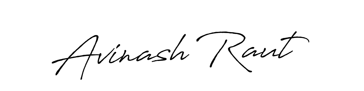 Avinash Raut stylish signature style. Best Handwritten Sign (Antro_Vectra_Bolder) for my name. Handwritten Signature Collection Ideas for my name Avinash Raut. Avinash Raut signature style 7 images and pictures png