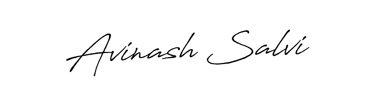 It looks lik you need a new signature style for name Avinash Salvi. Design unique handwritten (Antro_Vectra_Bolder) signature with our free signature maker in just a few clicks. Avinash Salvi signature style 7 images and pictures png