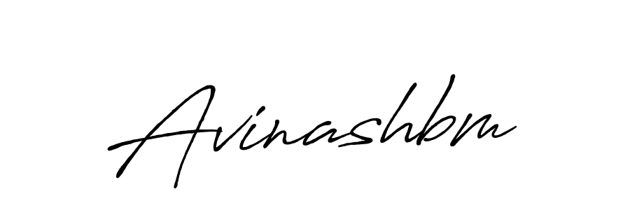 Make a beautiful signature design for name Avinashbm. Use this online signature maker to create a handwritten signature for free. Avinashbm signature style 7 images and pictures png