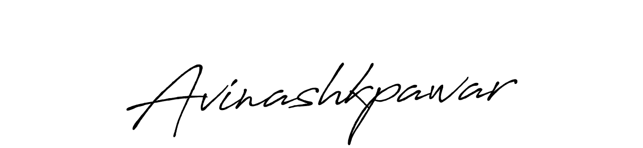 Use a signature maker to create a handwritten signature online. With this signature software, you can design (Antro_Vectra_Bolder) your own signature for name Avinashkpawar. Avinashkpawar signature style 7 images and pictures png