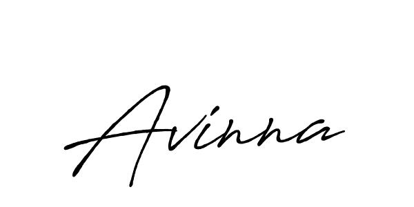 Make a beautiful signature design for name Avinna. Use this online signature maker to create a handwritten signature for free. Avinna signature style 7 images and pictures png