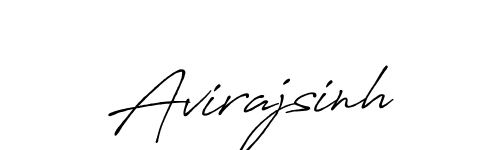 Also we have Avirajsinh name is the best signature style. Create professional handwritten signature collection using Antro_Vectra_Bolder autograph style. Avirajsinh signature style 7 images and pictures png
