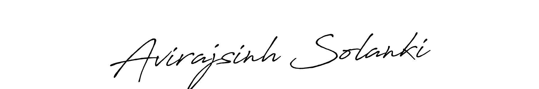This is the best signature style for the Avirajsinh Solanki name. Also you like these signature font (Antro_Vectra_Bolder). Mix name signature. Avirajsinh Solanki signature style 7 images and pictures png