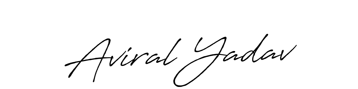 The best way (Antro_Vectra_Bolder) to make a short signature is to pick only two or three words in your name. The name Aviral Yadav include a total of six letters. For converting this name. Aviral Yadav signature style 7 images and pictures png