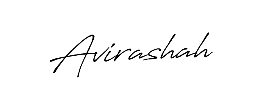 Also we have Avirashah name is the best signature style. Create professional handwritten signature collection using Antro_Vectra_Bolder autograph style. Avirashah signature style 7 images and pictures png