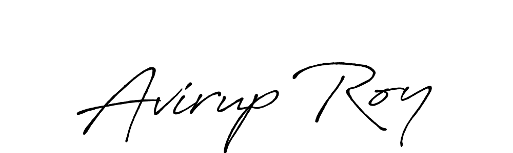 Avirup Roy stylish signature style. Best Handwritten Sign (Antro_Vectra_Bolder) for my name. Handwritten Signature Collection Ideas for my name Avirup Roy. Avirup Roy signature style 7 images and pictures png