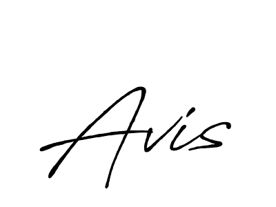 Use a signature maker to create a handwritten signature online. With this signature software, you can design (Antro_Vectra_Bolder) your own signature for name Avis. Avis signature style 7 images and pictures png