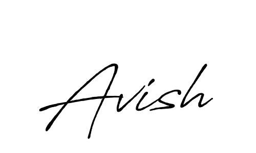 How to make Avish signature? Antro_Vectra_Bolder is a professional autograph style. Create handwritten signature for Avish name. Avish signature style 7 images and pictures png