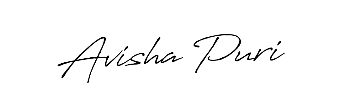 You should practise on your own different ways (Antro_Vectra_Bolder) to write your name (Avisha Puri) in signature. don't let someone else do it for you. Avisha Puri signature style 7 images and pictures png