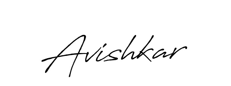 How to make Avishkar name signature. Use Antro_Vectra_Bolder style for creating short signs online. This is the latest handwritten sign. Avishkar signature style 7 images and pictures png