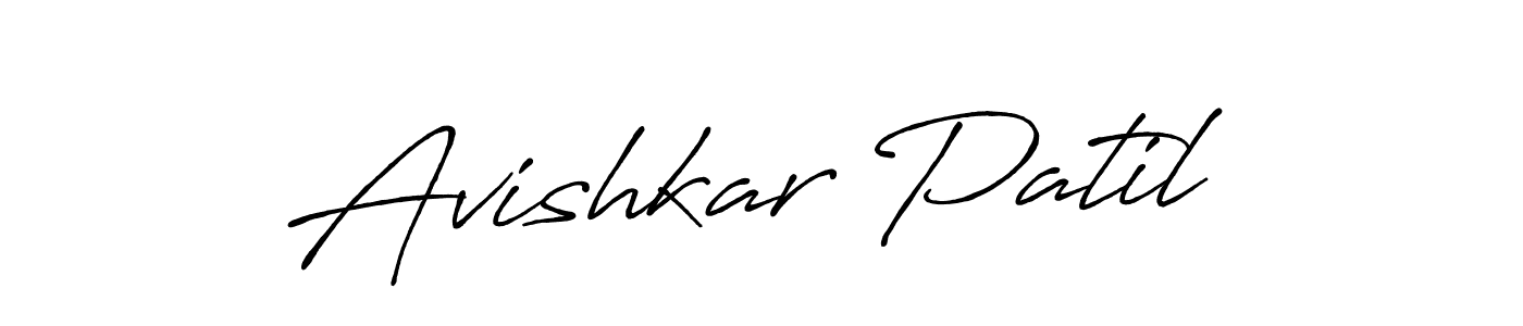 Avishkar Patil stylish signature style. Best Handwritten Sign (Antro_Vectra_Bolder) for my name. Handwritten Signature Collection Ideas for my name Avishkar Patil. Avishkar Patil signature style 7 images and pictures png