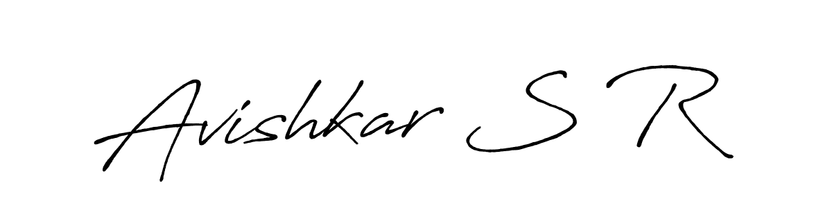 See photos of Avishkar S R official signature by Spectra . Check more albums & portfolios. Read reviews & check more about Antro_Vectra_Bolder font. Avishkar S R signature style 7 images and pictures png