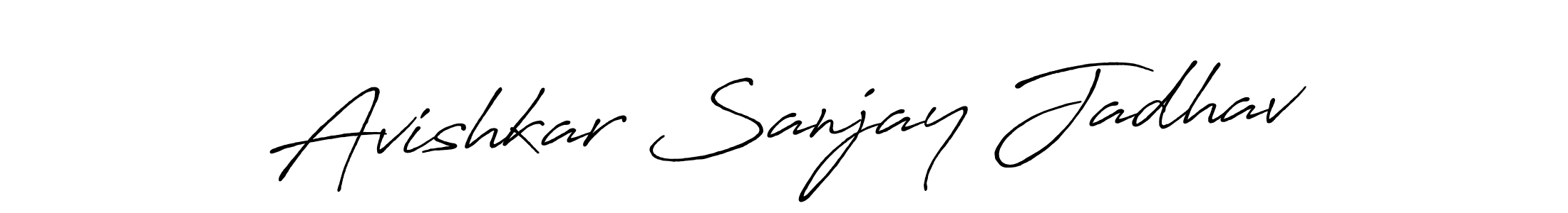 How to Draw Avishkar Sanjay Jadhav signature style? Antro_Vectra_Bolder is a latest design signature styles for name Avishkar Sanjay Jadhav. Avishkar Sanjay Jadhav signature style 7 images and pictures png