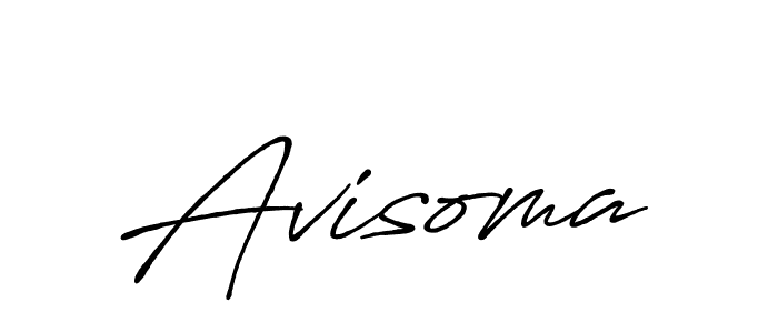 Here are the top 10 professional signature styles for the name Avisoma. These are the best autograph styles you can use for your name. Avisoma signature style 7 images and pictures png