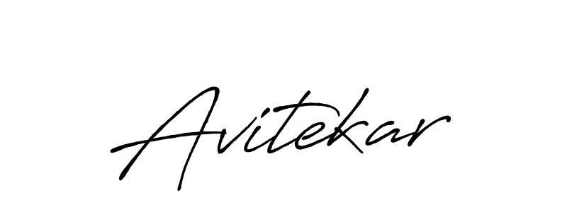 Use a signature maker to create a handwritten signature online. With this signature software, you can design (Antro_Vectra_Bolder) your own signature for name Avitekar. Avitekar signature style 7 images and pictures png