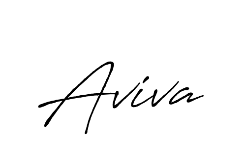 The best way (Antro_Vectra_Bolder) to make a short signature is to pick only two or three words in your name. The name Aviva include a total of six letters. For converting this name. Aviva signature style 7 images and pictures png