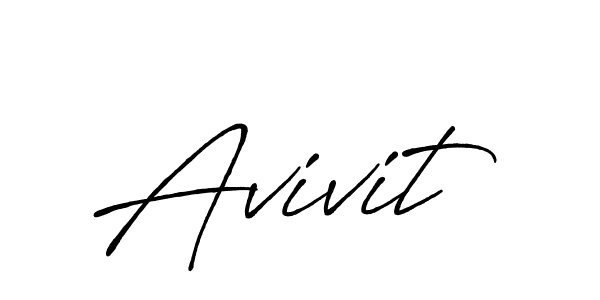 How to make Avivit signature? Antro_Vectra_Bolder is a professional autograph style. Create handwritten signature for Avivit name. Avivit signature style 7 images and pictures png