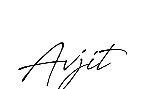 if you are searching for the best signature style for your name Avjit. so please give up your signature search. here we have designed multiple signature styles  using Antro_Vectra_Bolder. Avjit signature style 7 images and pictures png