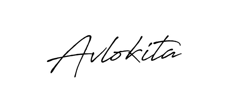 if you are searching for the best signature style for your name Avlokita. so please give up your signature search. here we have designed multiple signature styles  using Antro_Vectra_Bolder. Avlokita signature style 7 images and pictures png