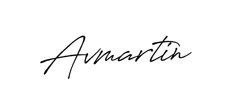 Make a beautiful signature design for name Avmartin. With this signature (Antro_Vectra_Bolder) style, you can create a handwritten signature for free. Avmartin signature style 7 images and pictures png