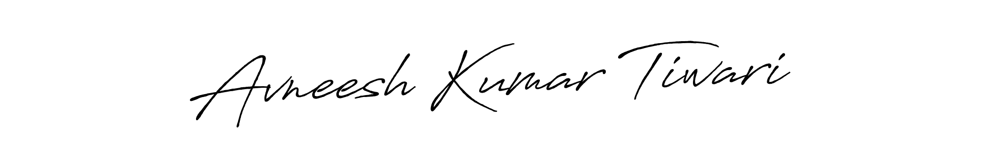 Avneesh Kumar Tiwari stylish signature style. Best Handwritten Sign (Antro_Vectra_Bolder) for my name. Handwritten Signature Collection Ideas for my name Avneesh Kumar Tiwari. Avneesh Kumar Tiwari signature style 7 images and pictures png