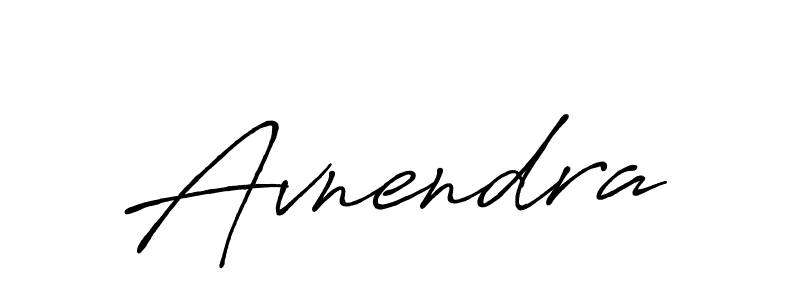 It looks lik you need a new signature style for name Avnendra. Design unique handwritten (Antro_Vectra_Bolder) signature with our free signature maker in just a few clicks. Avnendra signature style 7 images and pictures png