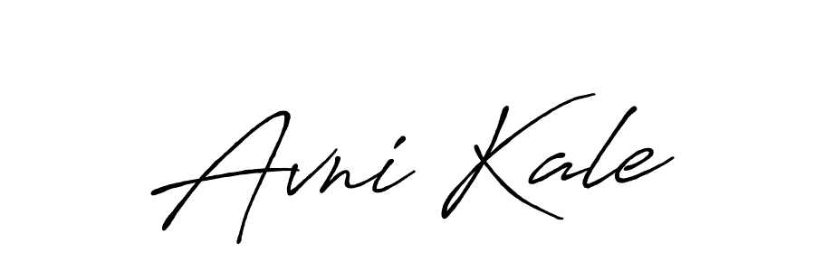 Once you've used our free online signature maker to create your best signature Antro_Vectra_Bolder style, it's time to enjoy all of the benefits that Avni Kale name signing documents. Avni Kale signature style 7 images and pictures png