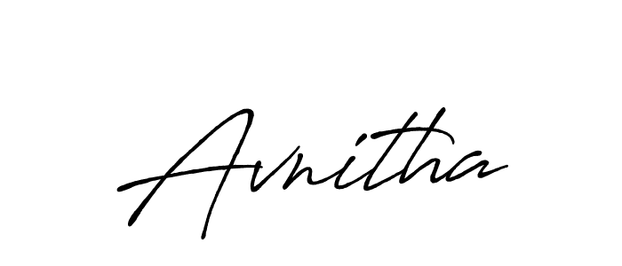 The best way (Antro_Vectra_Bolder) to make a short signature is to pick only two or three words in your name. The name Avnitha include a total of six letters. For converting this name. Avnitha signature style 7 images and pictures png