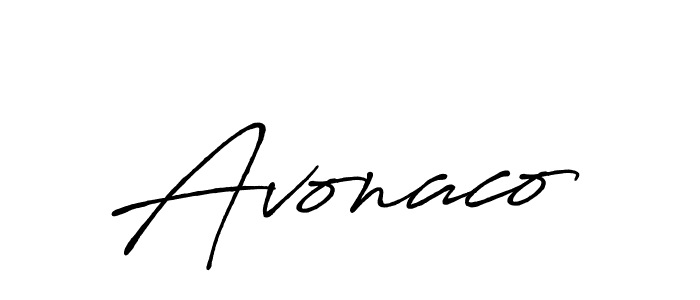 Make a beautiful signature design for name Avonaco. Use this online signature maker to create a handwritten signature for free. Avonaco signature style 7 images and pictures png