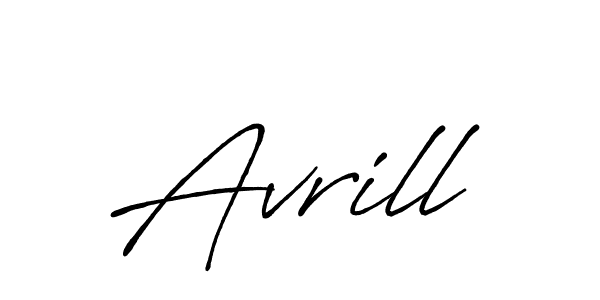 Antro_Vectra_Bolder is a professional signature style that is perfect for those who want to add a touch of class to their signature. It is also a great choice for those who want to make their signature more unique. Get Avrill name to fancy signature for free. Avrill signature style 7 images and pictures png