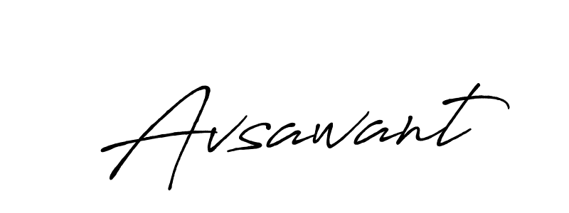 It looks lik you need a new signature style for name Avsawant. Design unique handwritten (Antro_Vectra_Bolder) signature with our free signature maker in just a few clicks. Avsawant signature style 7 images and pictures png