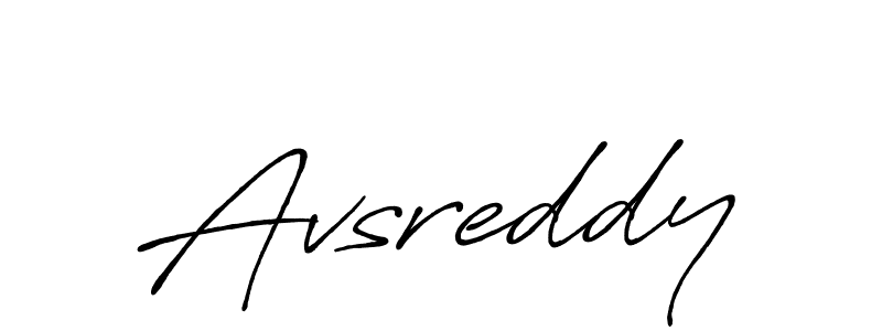 Make a beautiful signature design for name Avsreddy. Use this online signature maker to create a handwritten signature for free. Avsreddy signature style 7 images and pictures png