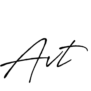 The best way (Antro_Vectra_Bolder) to make a short signature is to pick only two or three words in your name. The name Avt include a total of six letters. For converting this name. Avt signature style 7 images and pictures png