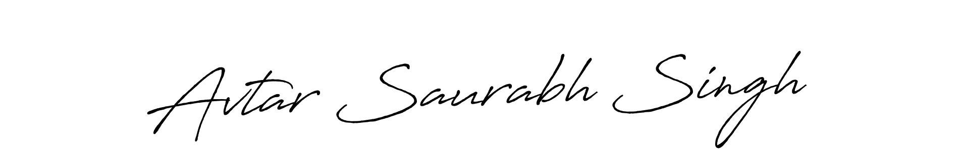 It looks lik you need a new signature style for name Avtar Saurabh Singh. Design unique handwritten (Antro_Vectra_Bolder) signature with our free signature maker in just a few clicks. Avtar Saurabh Singh signature style 7 images and pictures png