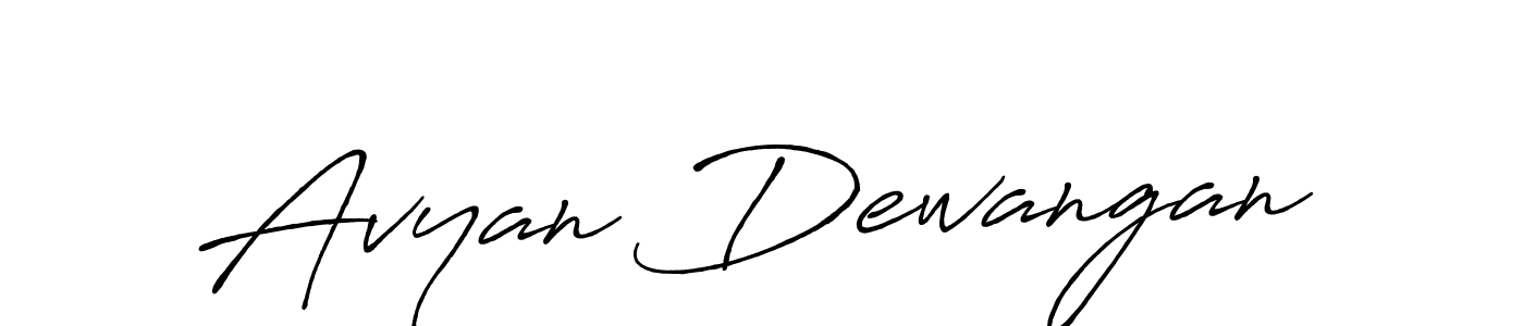 if you are searching for the best signature style for your name Avyan Dewangan. so please give up your signature search. here we have designed multiple signature styles  using Antro_Vectra_Bolder. Avyan Dewangan signature style 7 images and pictures png