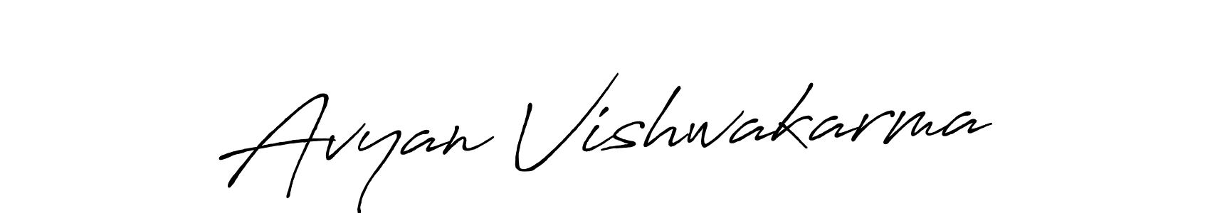 How to Draw Avyan Vishwakarma signature style? Antro_Vectra_Bolder is a latest design signature styles for name Avyan Vishwakarma. Avyan Vishwakarma signature style 7 images and pictures png