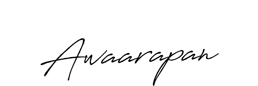 Make a beautiful signature design for name Awaarapan. Use this online signature maker to create a handwritten signature for free. Awaarapan signature style 7 images and pictures png
